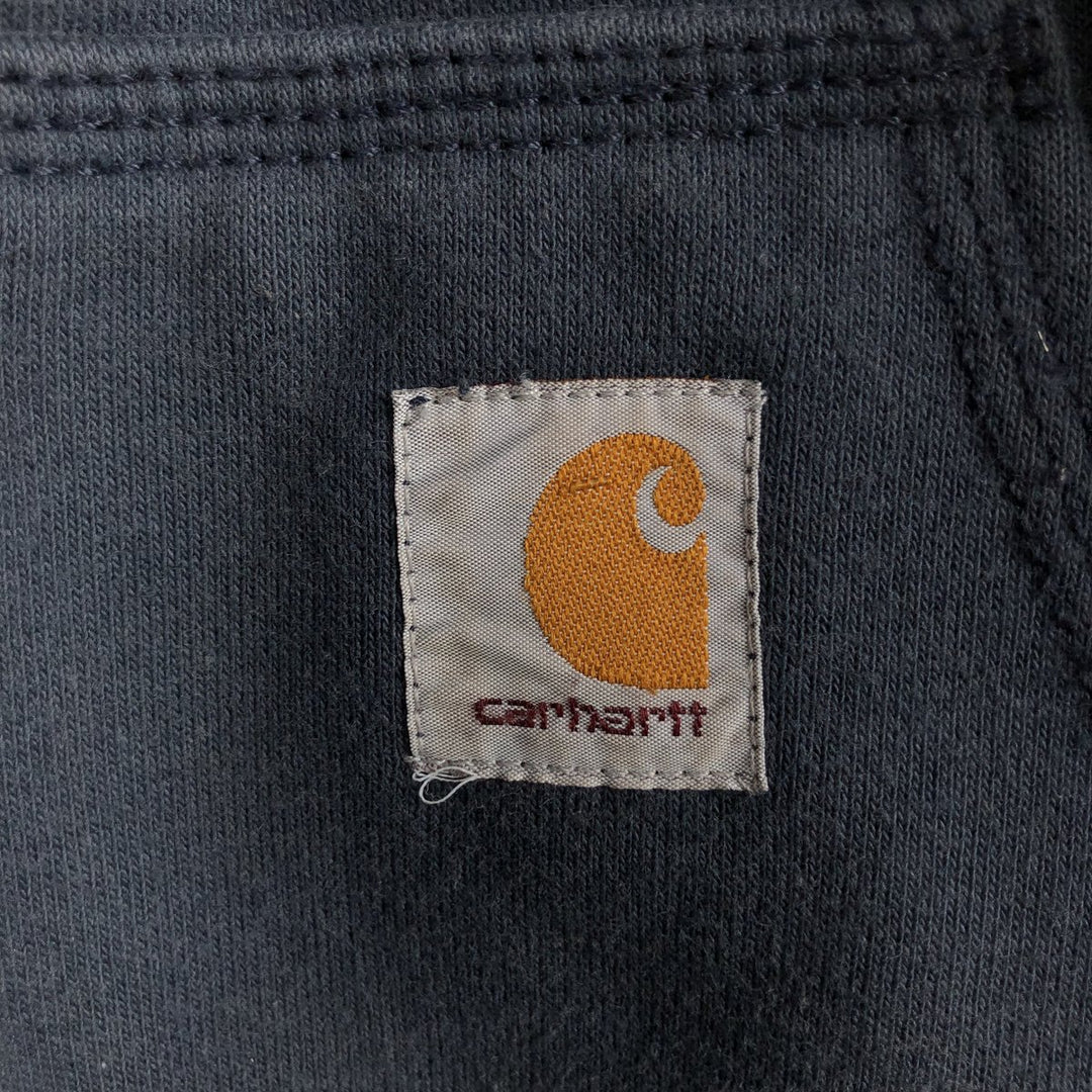 Carhartt Original Fit Full-Zip Hoodie, Men's XXL cotton navy blue type Vintage Second Hand