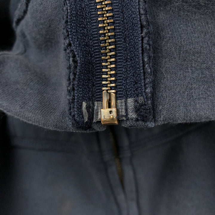 Carhartt Original Fit Full-Zip Hoodie, Men's XXL cotton navy blue type Vintage Second Hand