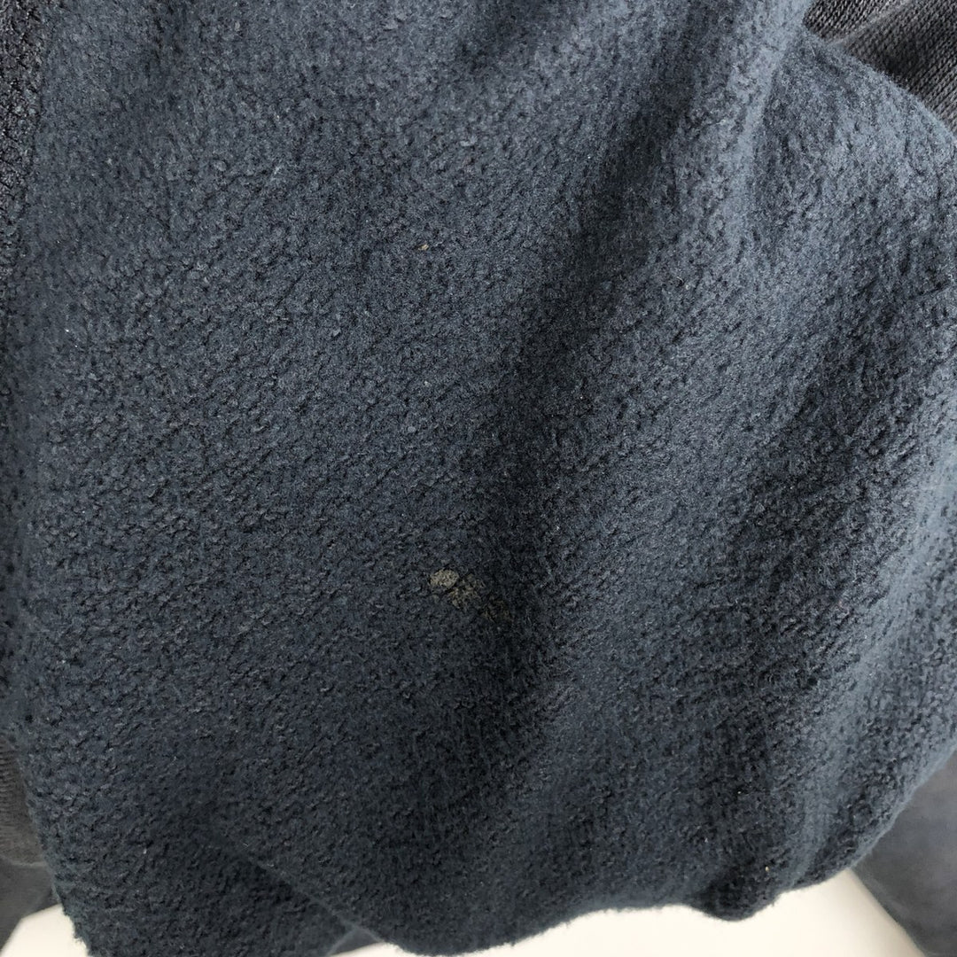 Carhartt Sweat Full Zip Hoodie Men's XXL cotton navy blue type Vintage Second Hand