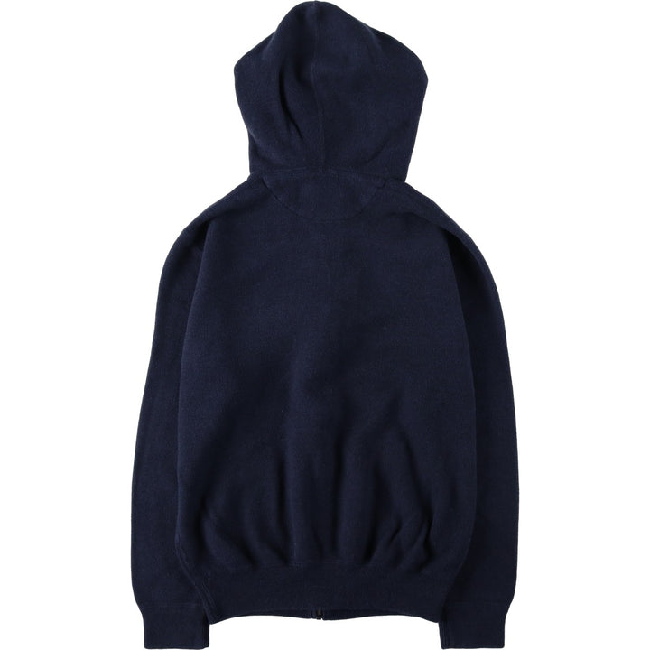 Ralph Lauren POLO RALPH LAUREN Sweat Full Zip Hoodie Men's S Pima Cotton navy blue type Vintage Second Hand