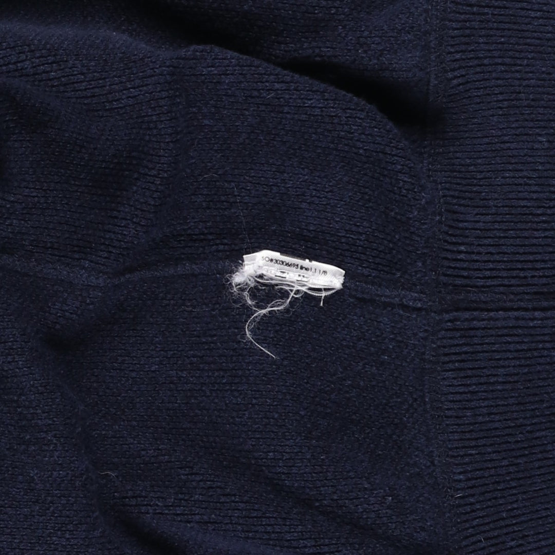 Ralph Lauren POLO RALPH LAUREN Sweat Full Zip Hoodie Men's S Pima Cotton navy blue type Vintage Second Hand