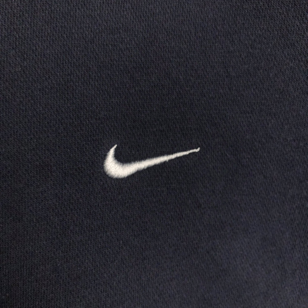 Nike Sweat Full Zip Hoodie Men's Size L cotton black type Vintage Second Hand