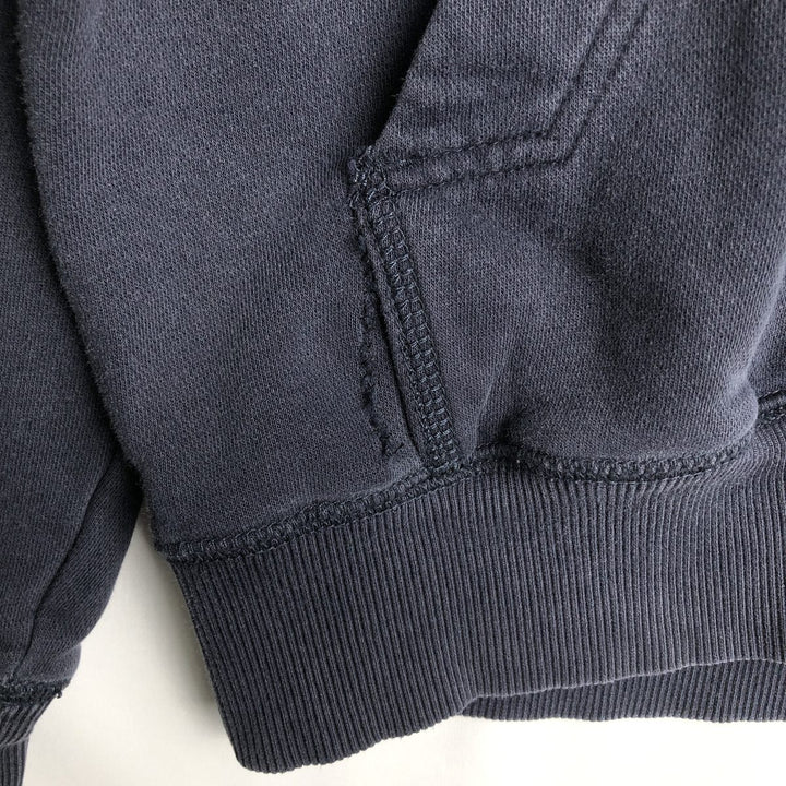 Nike Sweat Full Zip Hoodie Men's Size L cotton black type Vintage Second Hand