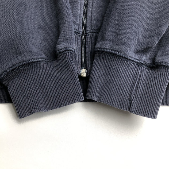 Nike Sweat Full Zip Hoodie Men's Size L cotton black type Vintage Second Hand