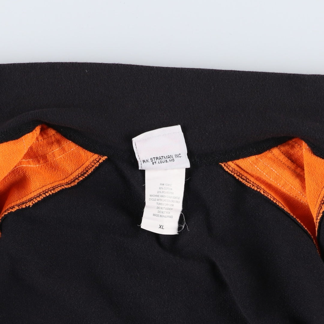 2000'S Harley-Davidson full-zip sweatshirt, men's size XL cotton black type Vintage Second Hand