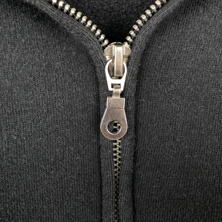Harley-Davidson Motorcycle Sweat Full-Zip Hoodie, Men's Size S (approx.) cotton black type Vintage Second Hand