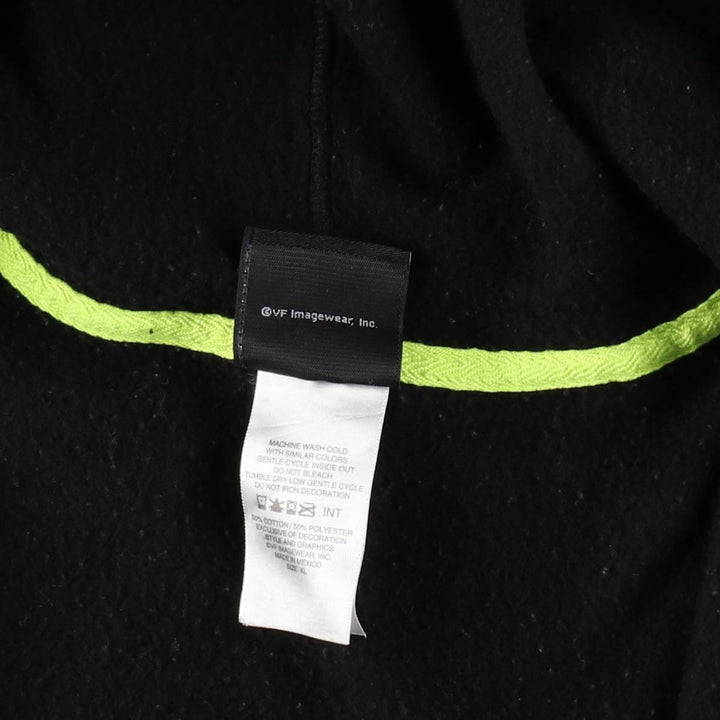 Harley-Davidson Men's Full-Zip Hoodie (XL) cotton black type Vintage Second Hand