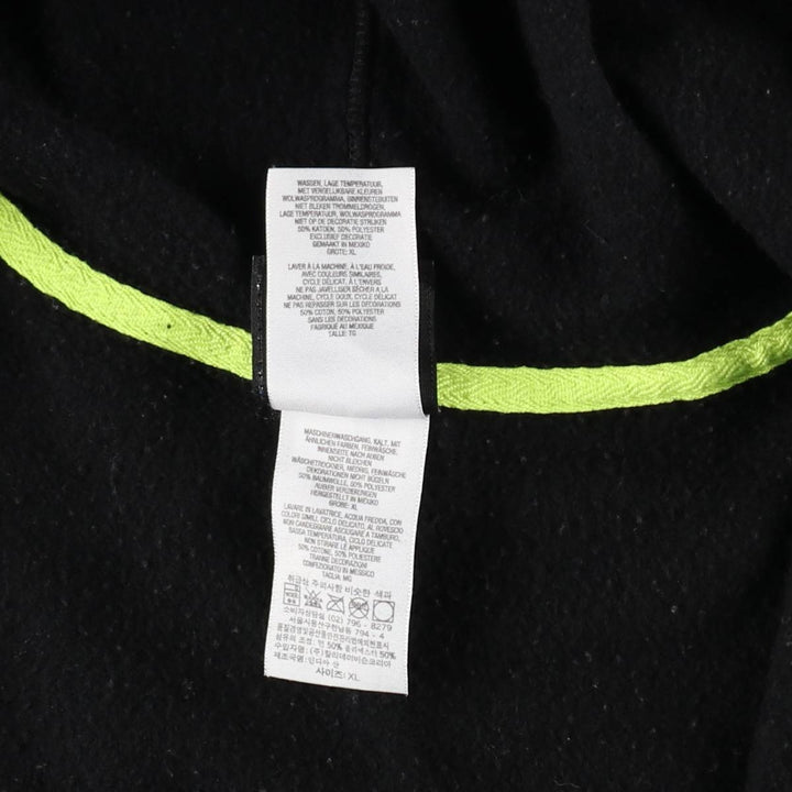 Harley-Davidson Men's Full-Zip Hoodie (XL) cotton black type Vintage Second Hand