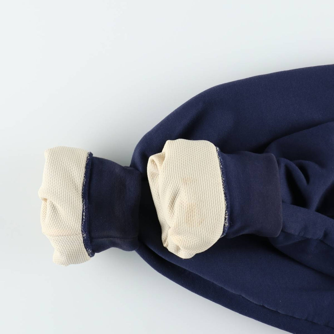 Carhartt Sweat Full Zip Hoodie Men's XXL cotton navy blue type Vintage Second Hand