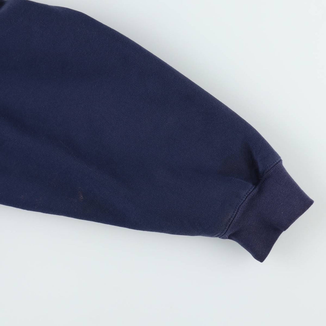 Carhartt Sweat Full Zip Hoodie Men's XXL cotton navy blue type Vintage Second Hand