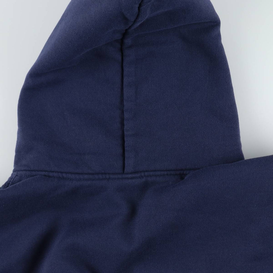 Carhartt Sweat Full Zip Hoodie Men's XXL cotton navy blue type Vintage Second Hand