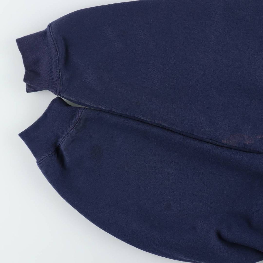Carhartt Sweat Full Zip Hoodie Men's XXL cotton navy blue type Vintage Second Hand