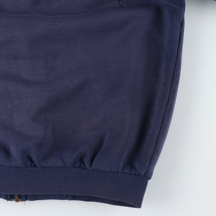 Carhartt Sweat Full Zip Hoodie Men's L size cotton navy blue type Vintage Second Hand