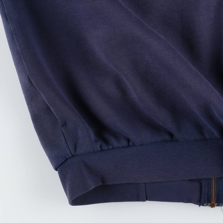 Carhartt Sweat Full Zip Hoodie Men's L size cotton navy blue type Vintage Second Hand