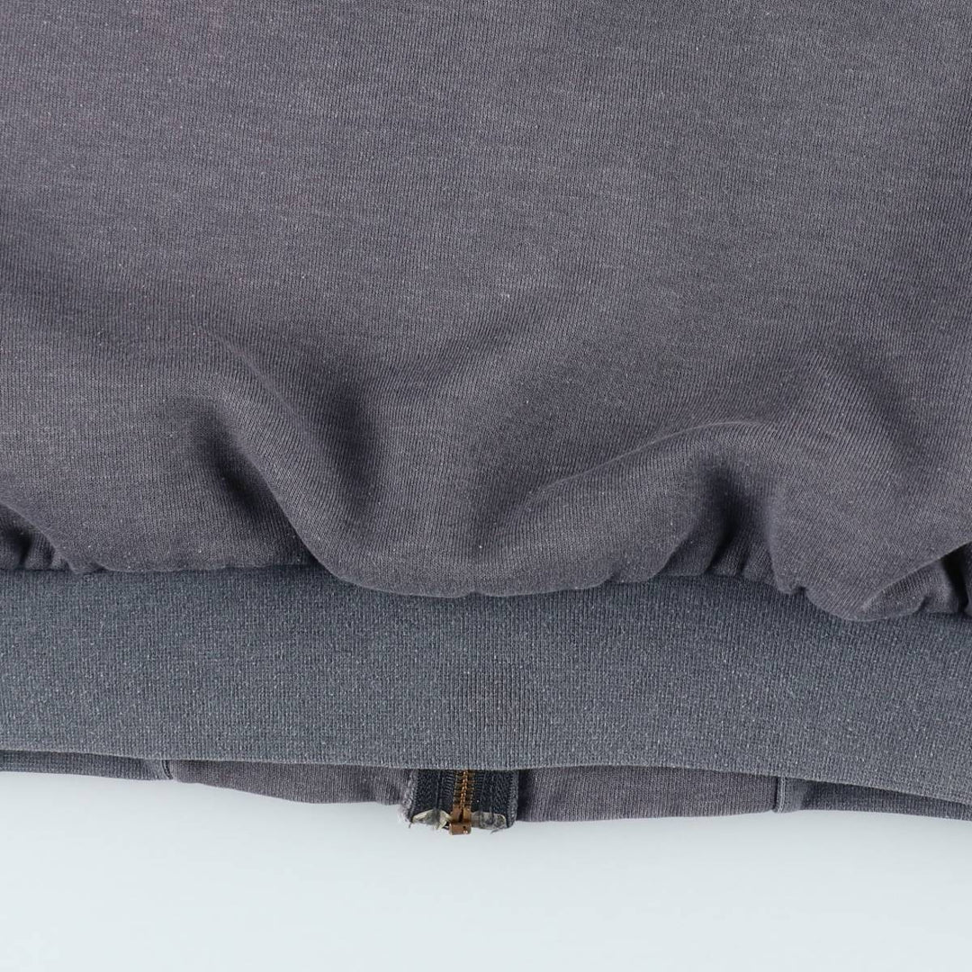 Carhartt Sweat Full Zip Hoodie Men's XL cotton gray type Vintage Second Hand