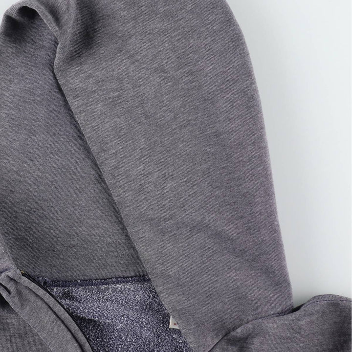 Vintage 90'S Russell Athletic full-zip sweatshirt, size L, men's polyester gray type Vintage Second Hand