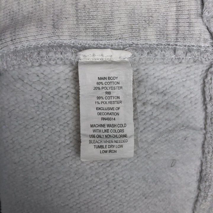 Champion REVERSE WEAVE Reverse Weave College Sweatshirt Trainer Men's M size cotton gray type Vintage Second Hand