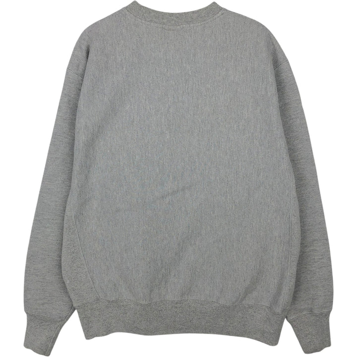 Champion REVERSE WEAVE Reverse Weave College Sweatshirt Trainer Men's L size cotton gray type Vintage Second Hand