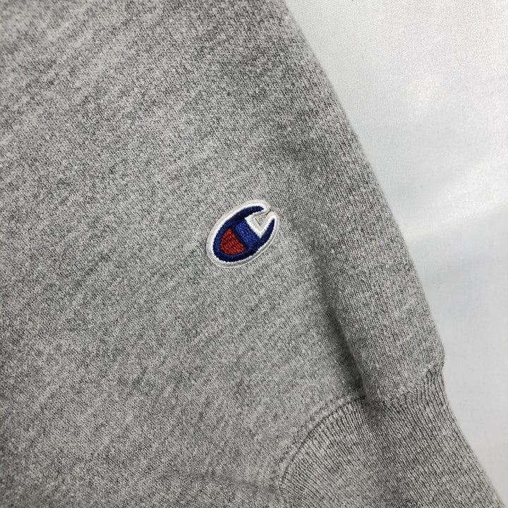 Champion REVERSE WEAVE Reverse Weave College Sweatshirt Trainer Men's L size cotton gray type Vintage Second Hand