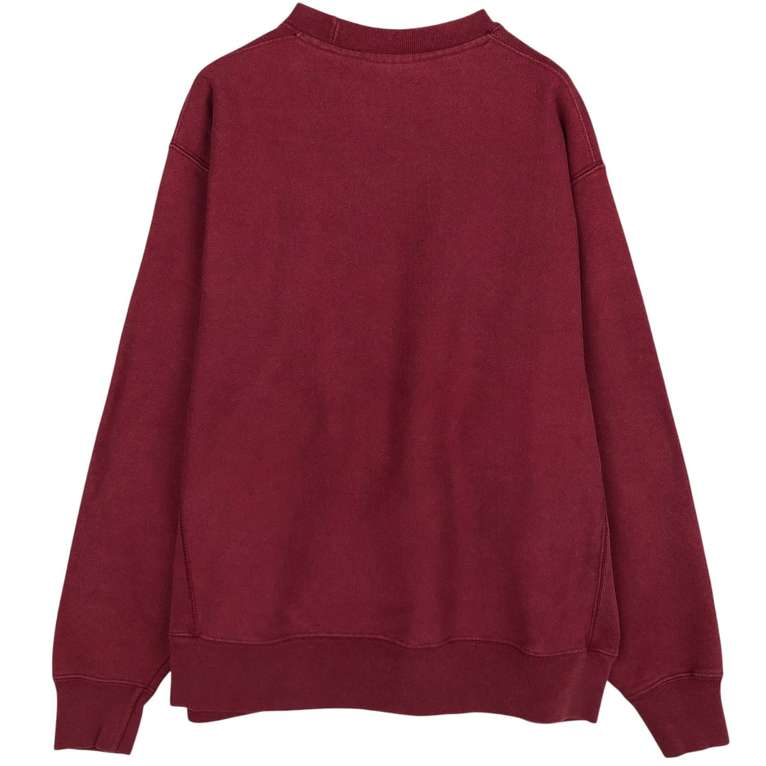 2000'S Champion Reverse Weave Sweatshirt with One-Point Logo, Men's Size L (approx.) unclear wine-red Vintage Second Hand