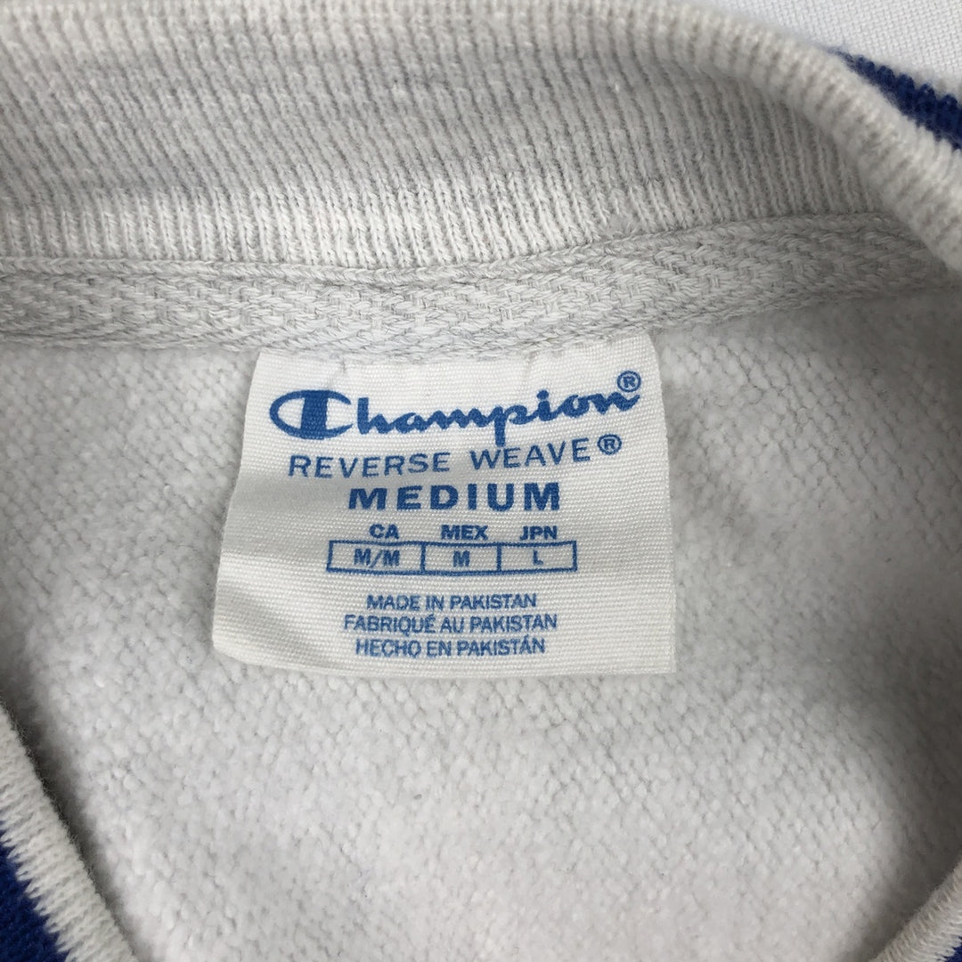 Champion REVERSE WEAVE Reverse Weave College Sweatshirt Trainer Men's M size cotton gray type Vintage Second Hand