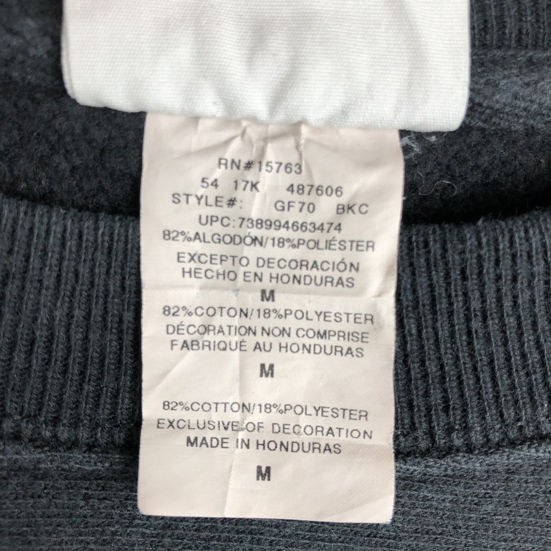 Champion REVERSE WEAVE Reverse Weave Sweatshirt Trainer Men's M size cotton black type Vintage Second Hand