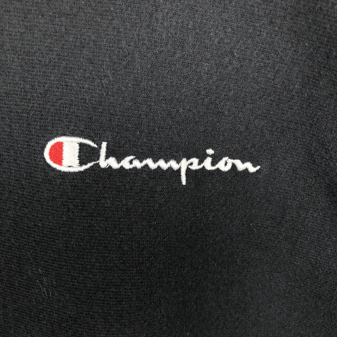 Champion REVERSE WEAVE Reverse Weave Sweatshirt Trainer Men's M size cotton black type Vintage Second Hand