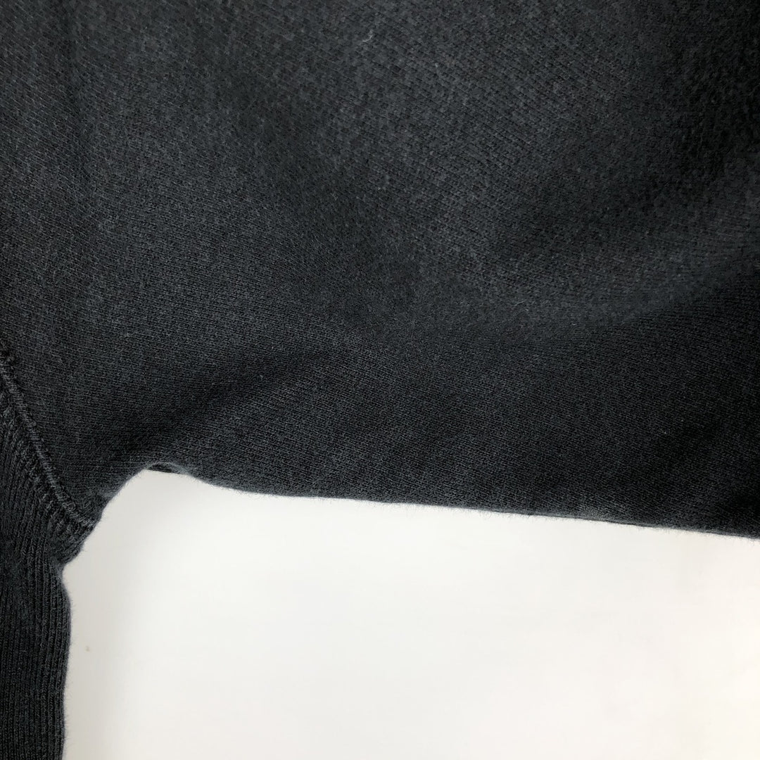 Champion REVERSE WEAVE Reverse Weave Sweatshirt Trainer Men's M size cotton black type Vintage Second Hand