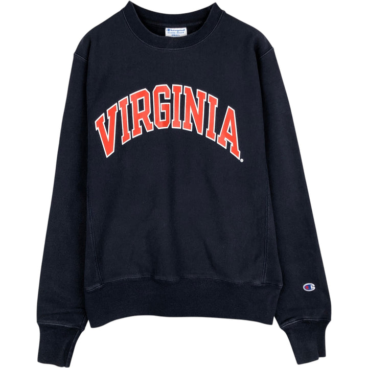 Champion REVERSE WEAVE Reverse Weave College Sweatshirt Trainer Men's S cotton navy blue type Vintage Second Hand