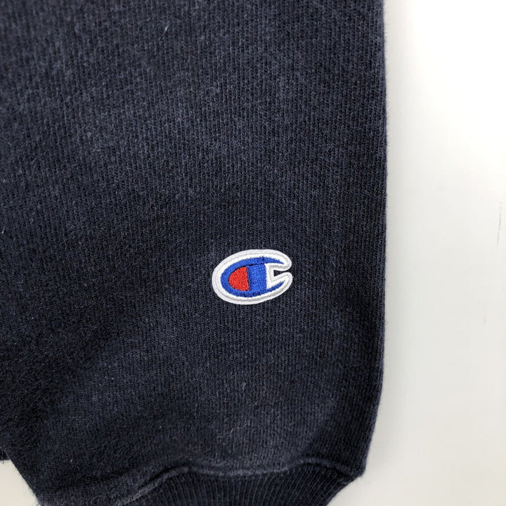 Champion REVERSE WEAVE Reverse Weave College Sweatshirt Trainer Men's S cotton navy blue type Vintage Second Hand