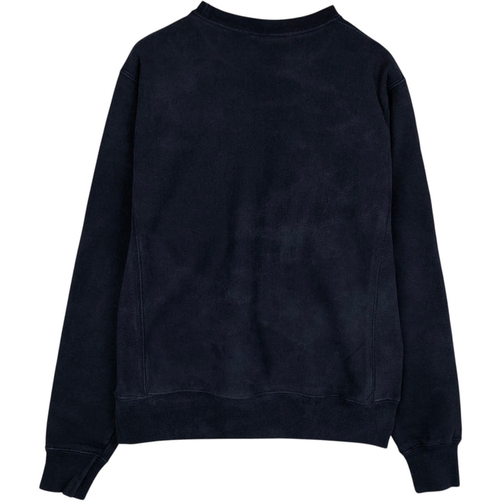 Champion REVERSE WEAVE Reverse Weave College Sweatshirt Trainer Men's S cotton navy blue type Vintage Second Hand