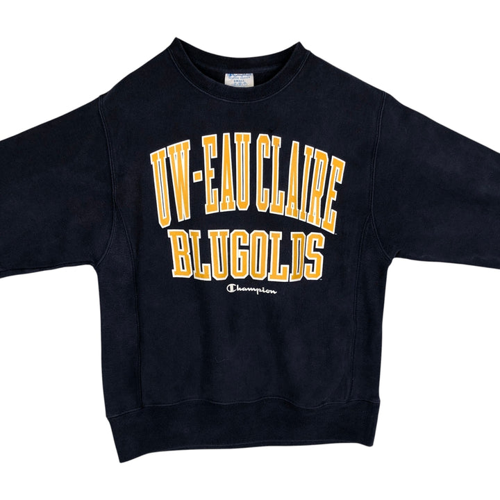 Champion REVERSE WEAVE Reverse Weave College Sweatshirt Trainer Men's S cotton navy blue type Vintage Second Hand