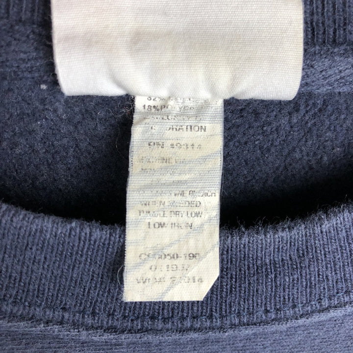 Champion REVERSE WEAVE Reverse Weave College Sweatshirt Trainer Men's S cotton navy blue type Vintage Second Hand