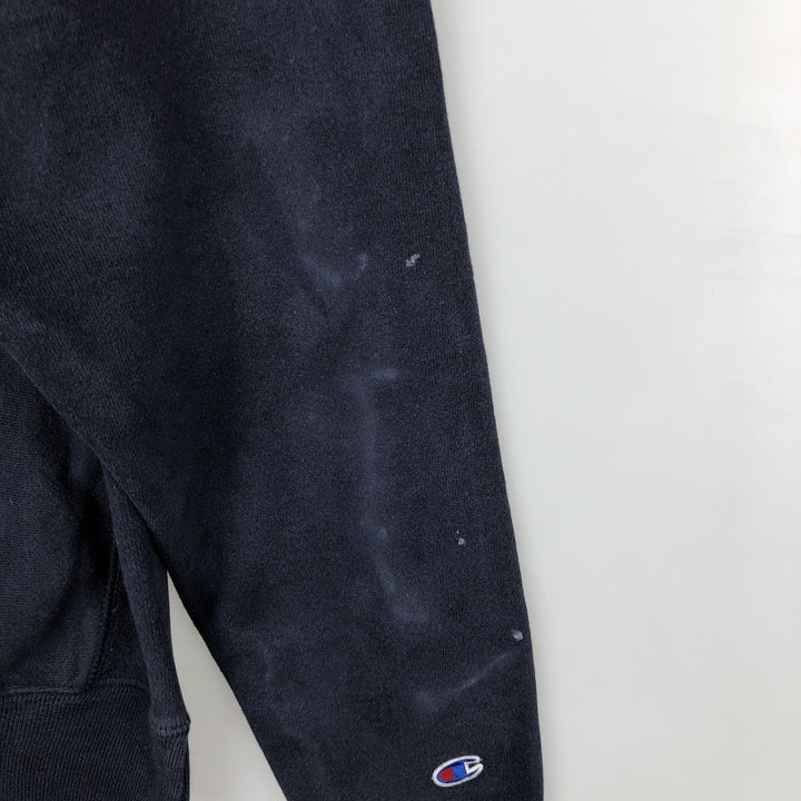 Champion REVERSE WEAVE Reverse Weave College Sweatshirt Trainer Men's S cotton navy blue type Vintage Second Hand