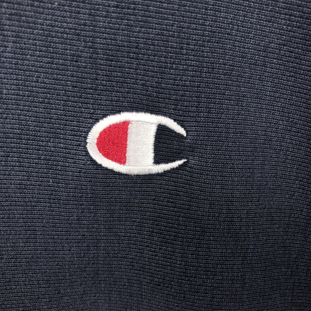 2000'S Champion Reverse Weave Sweatshirt with One-Point Logo, Men's Size M (approx.) cotton navy blue type Vintage Second Hand