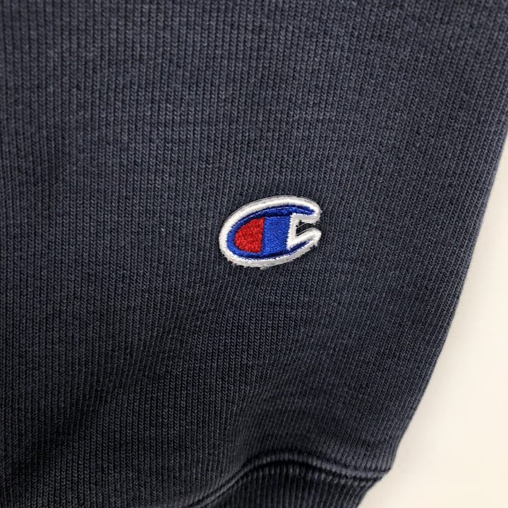2000'S Champion Reverse Weave Sweatshirt with One-Point Logo, Men's Size M (approx.) cotton navy blue type Vintage Second Hand