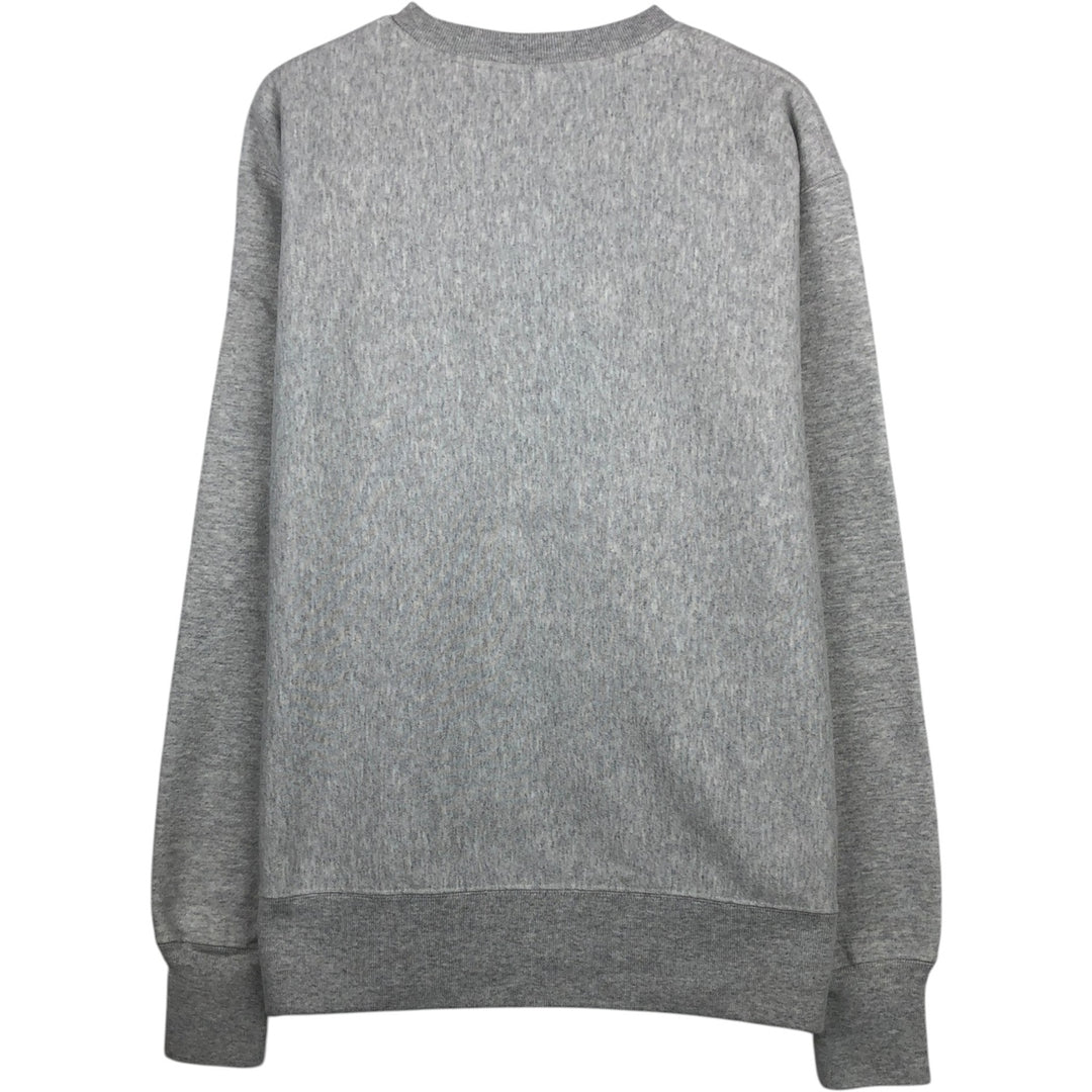 Champion REVERSE WEAVE Reverse Weave College Sweatshirt Trainer Men's L size cotton gray type Vintage Second Hand