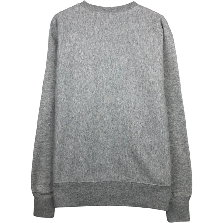 Champion REVERSE WEAVE Reverse Weave College Sweatshirt Trainer Men's L size cotton gray type Vintage Second Hand