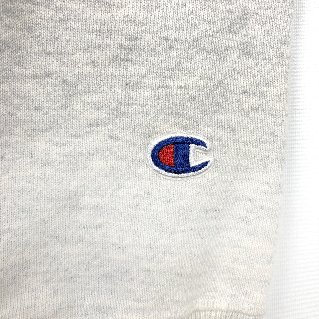 Champion REVERSE WEAVE Reverse Weave Printed Sweatshirt Trainer Men's M size cotton gray type Vintage Second Hand