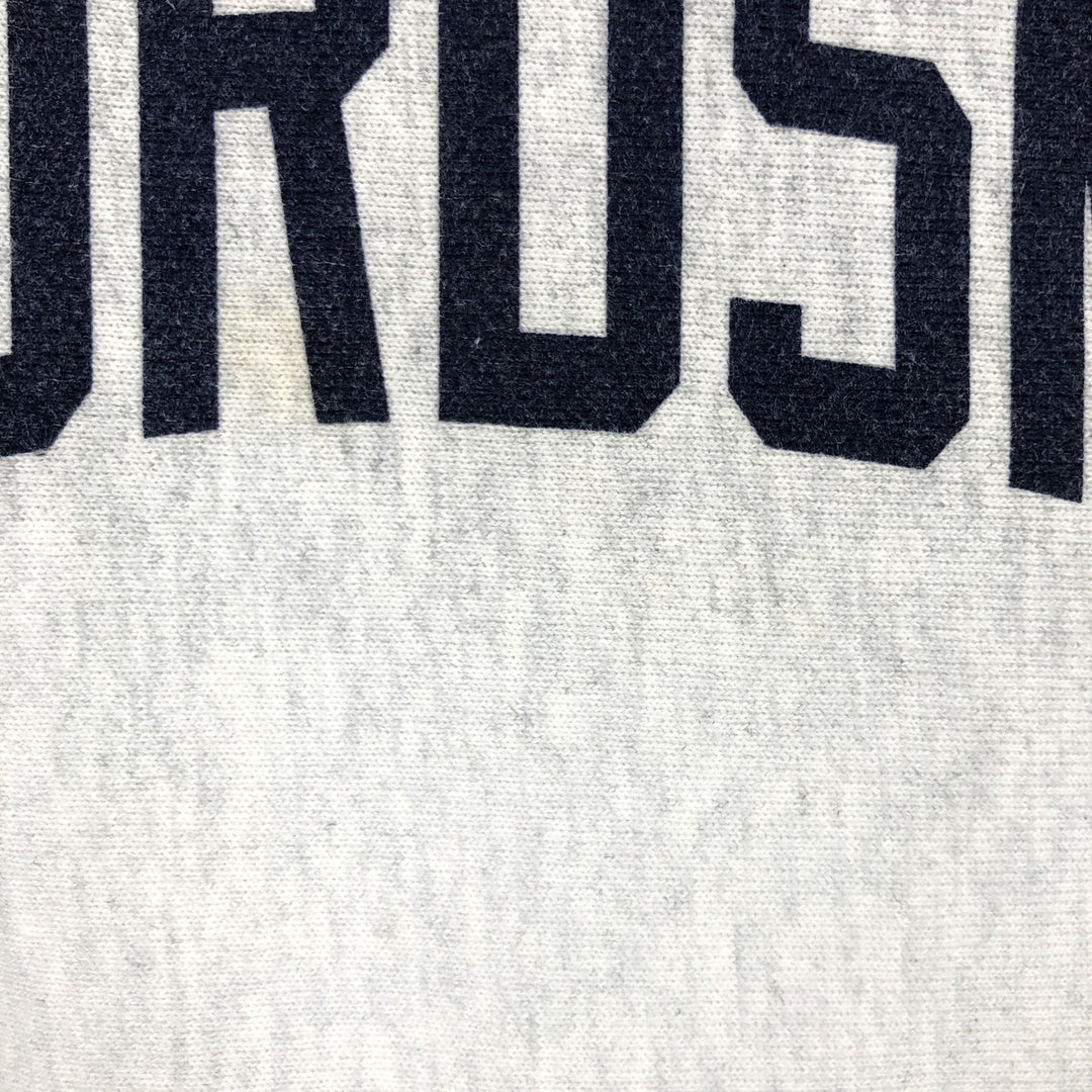Champion REVERSE WEAVE Reverse Weave Printed Sweatshirt Trainer Men's M size cotton gray type Vintage Second Hand