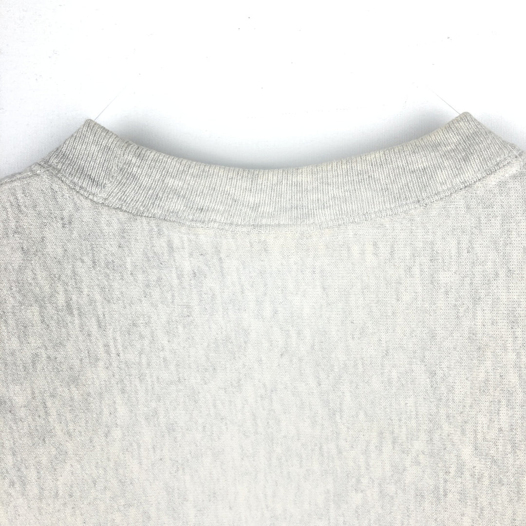 Champion REVERSE WEAVE Reverse Weave Printed Sweatshirt Trainer Men's M size cotton gray type Vintage Second Hand