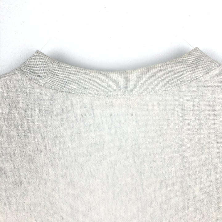 Champion REVERSE WEAVE Reverse Weave Printed Sweatshirt Trainer Men's M size cotton gray type Vintage Second Hand