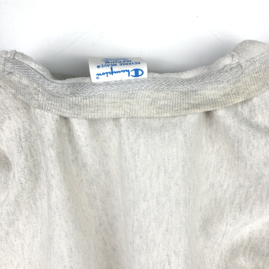 Champion REVERSE WEAVE Reverse Weave Printed Sweatshirt Trainer Men's M size cotton gray type Vintage Second Hand