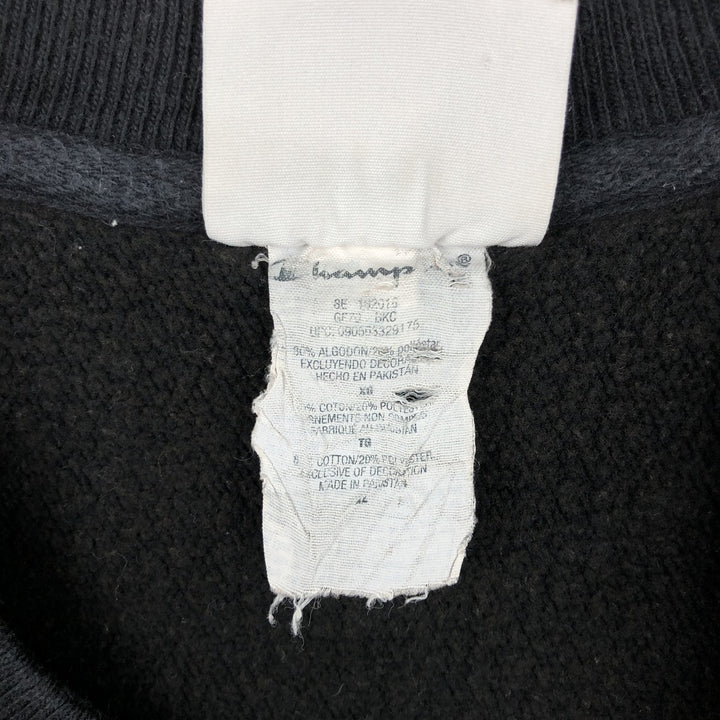 Champion Reverse Weave Sweatshirt, Men's XL cotton black type Vintage Second Hand