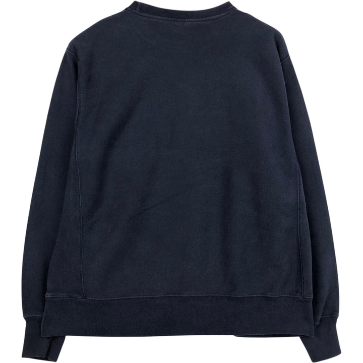 Champion REVERSE WEAVE Reverse Weave College Sweatshirt Trainer Men's L size unclear navy blue type Vintage Second Hand