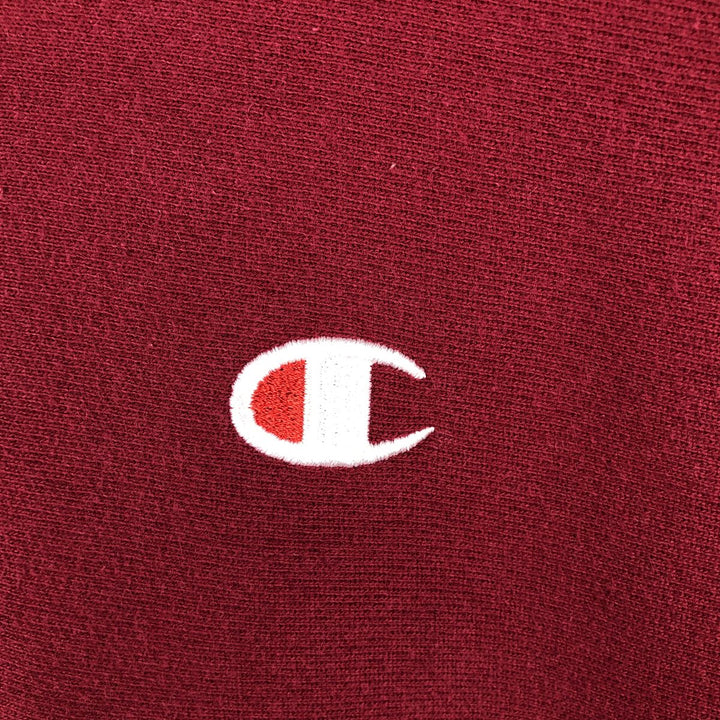 Champion REVERSE WEAVE Reverse Weave One Point Logo Sweatshirt Trainer Men's L size cotton red type Vintage Second Hand