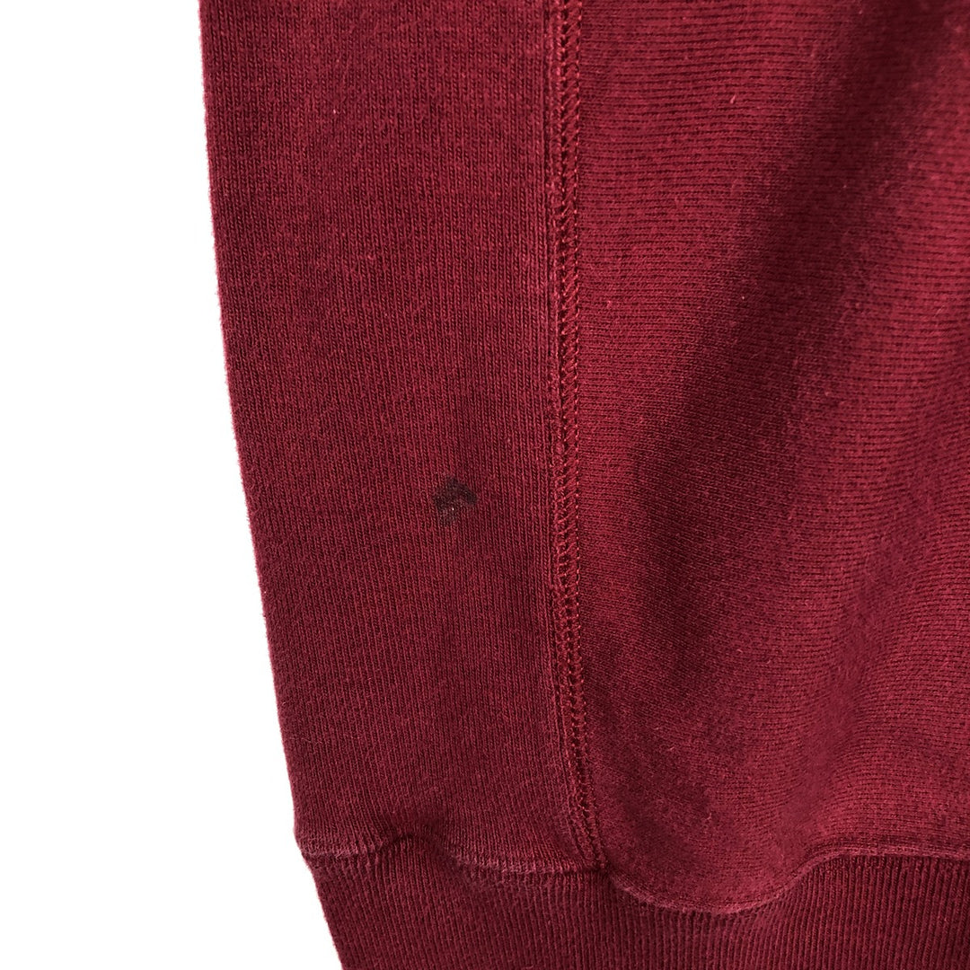 Champion REVERSE WEAVE Reverse Weave One Point Logo Sweatshirt Trainer Men's L size cotton red type Vintage Second Hand