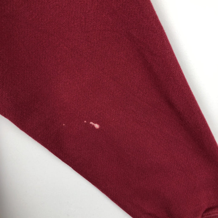 Champion REVERSE WEAVE Reverse Weave One Point Logo Sweatshirt Trainer Men's L size cotton red type Vintage Second Hand