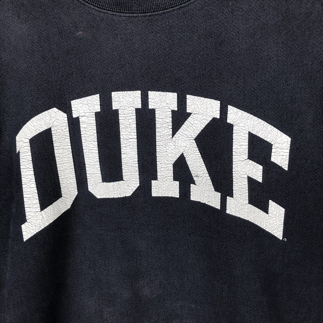 Champion REVERSE WEAVE Reverse Weave College Sweatshirt Trainer Men's L size cotton navy blue type Vintage Second Hand