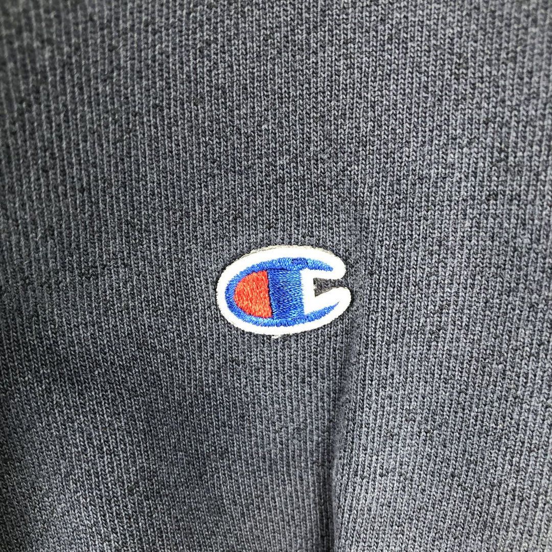 Champion REVERSE WEAVE Reverse Weave College Sweatshirt Trainer Men's L size cotton navy blue type Vintage Second Hand
